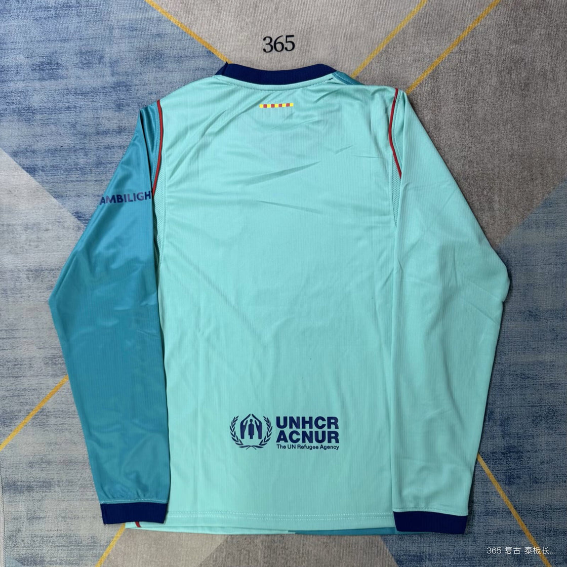 Maillot FC Barcelone Extérieur Manches Longues 2026-2027