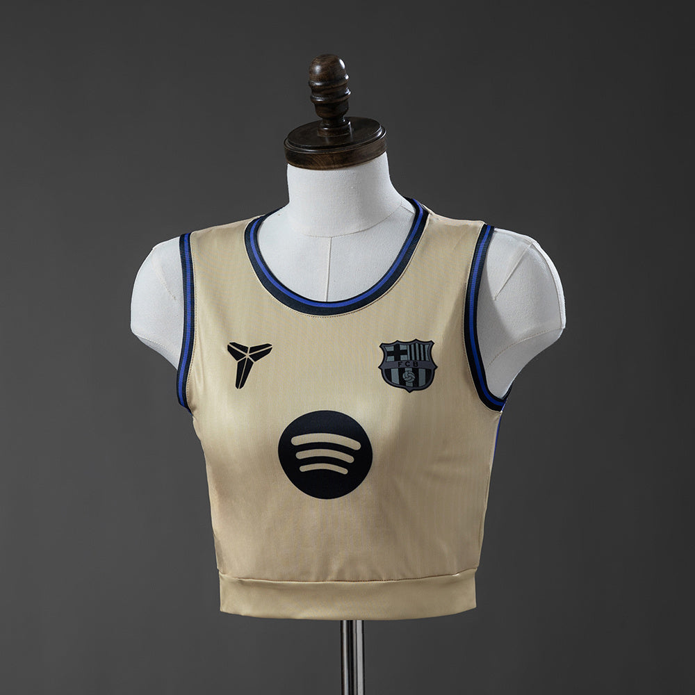 Maillot FC Barcelone Crop Top 2025-2026