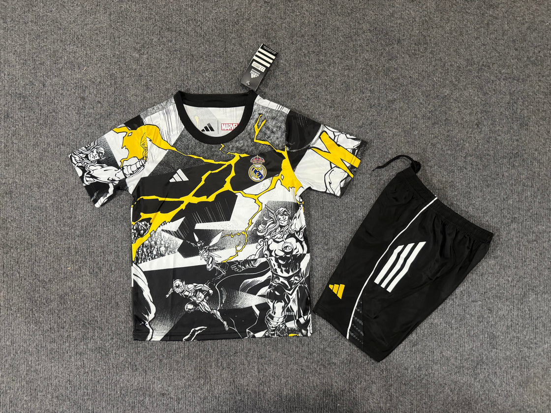 Kit Enfant Real Madrid Avant Match Édition Spéciale 2025-2026