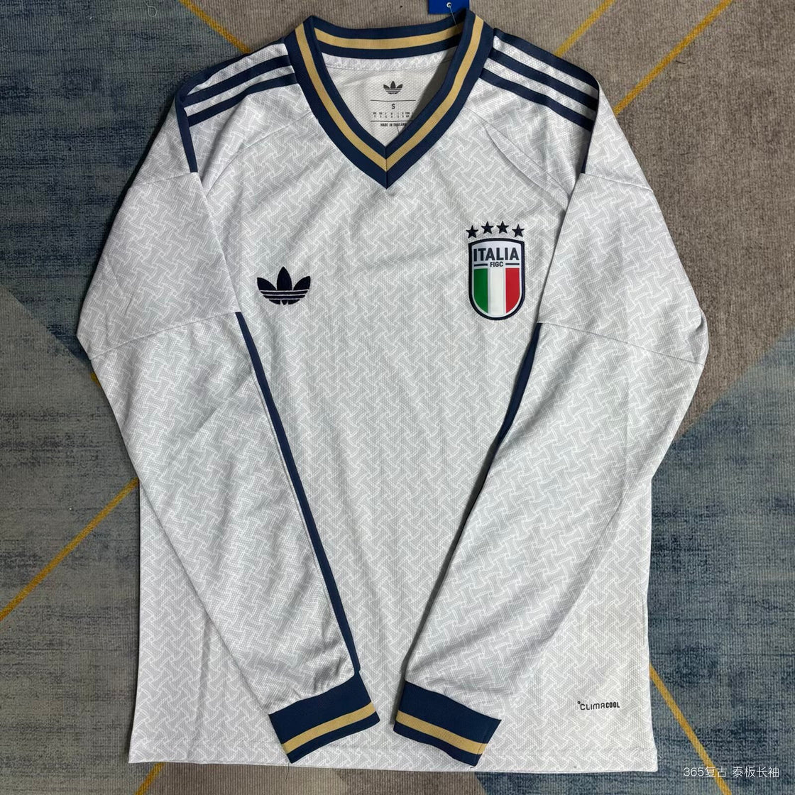 Maillot Italie Extérieur Manches Longues 2026-2027