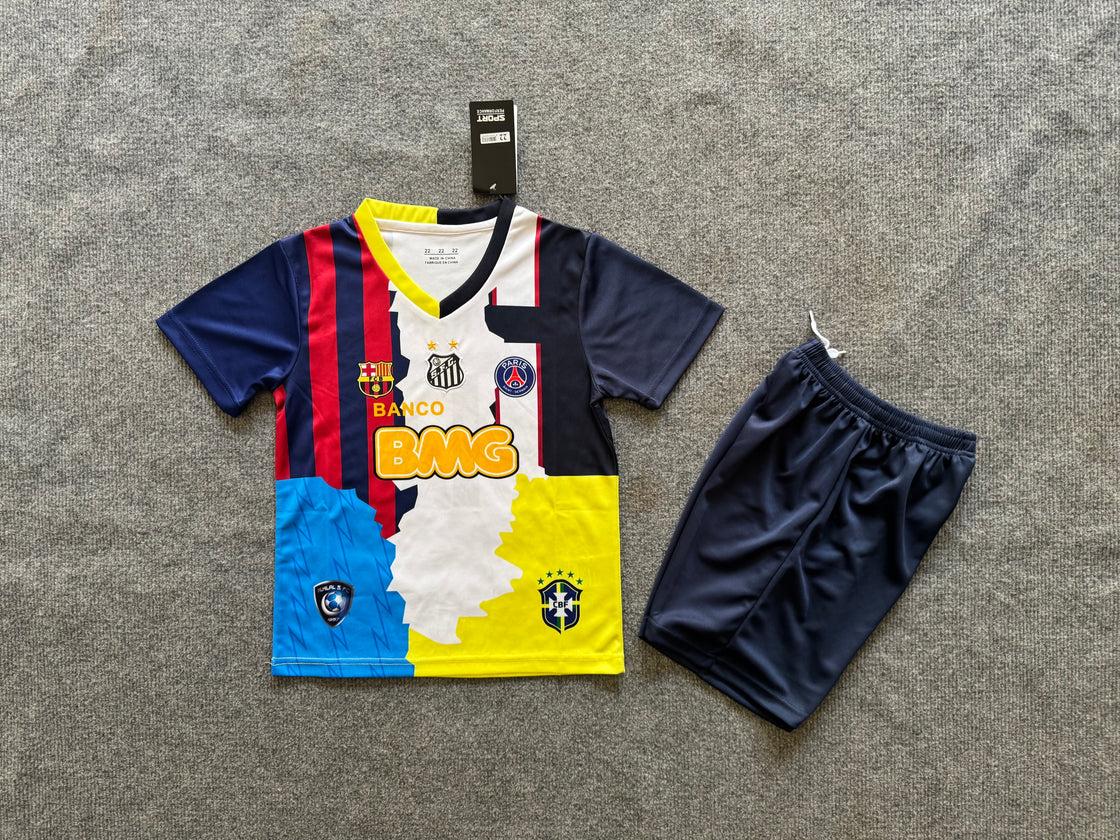 Kit Enfant Neymar Jr. Édition Spéciale All Teams Mashup 2025-2026