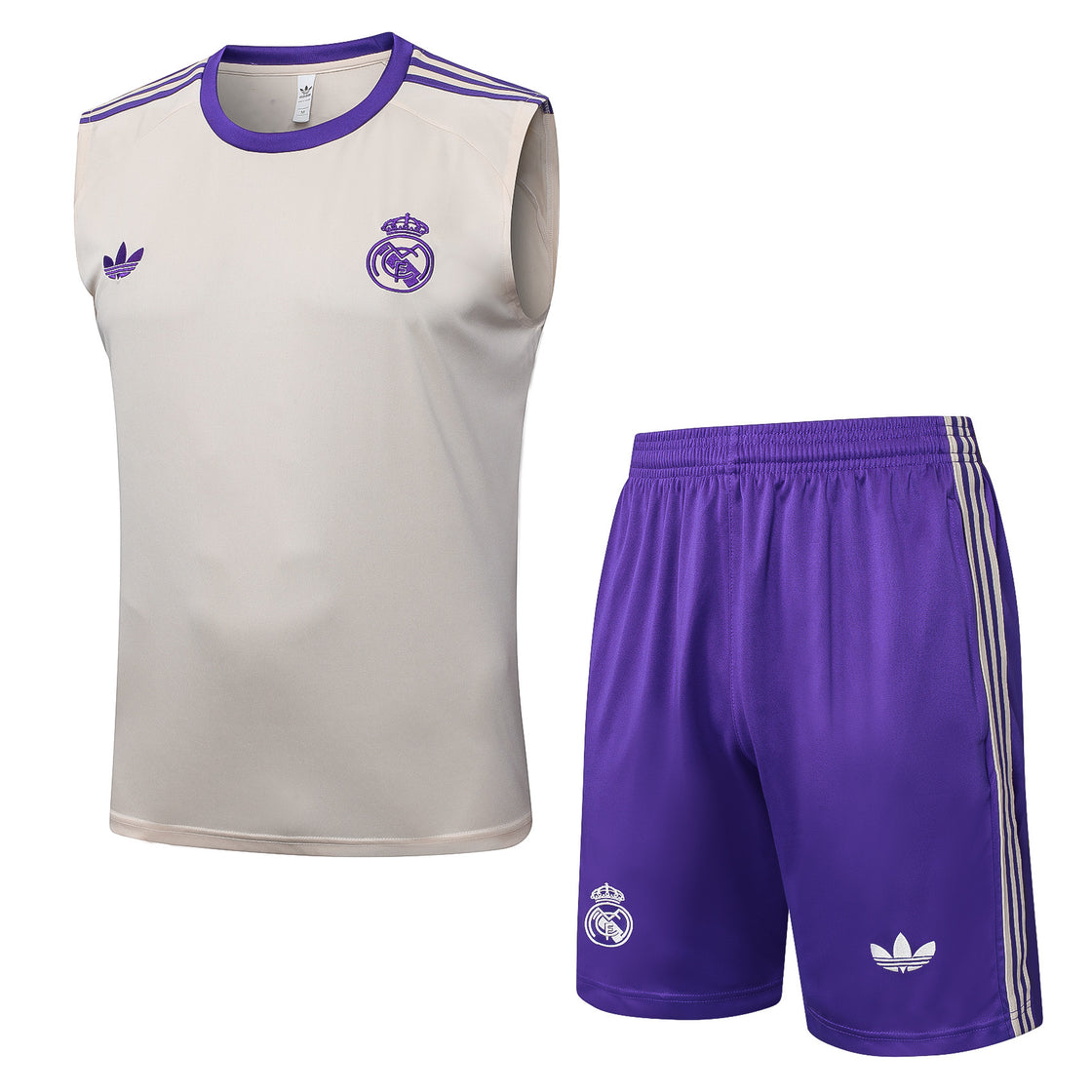 Kit Training Real Madrid Sans Manches 2025-2026