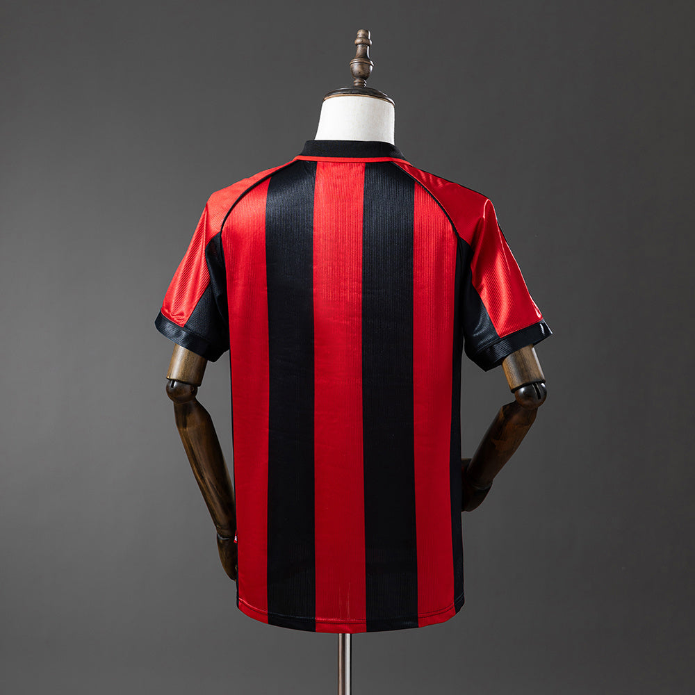 Maillot Rétro AC Milan Domicile 1998-1999