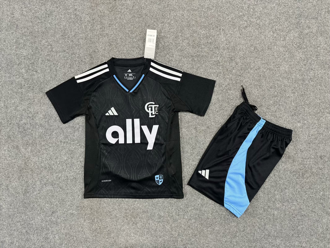Kit Enfant Charlotte FC Extérieur 2025-2026