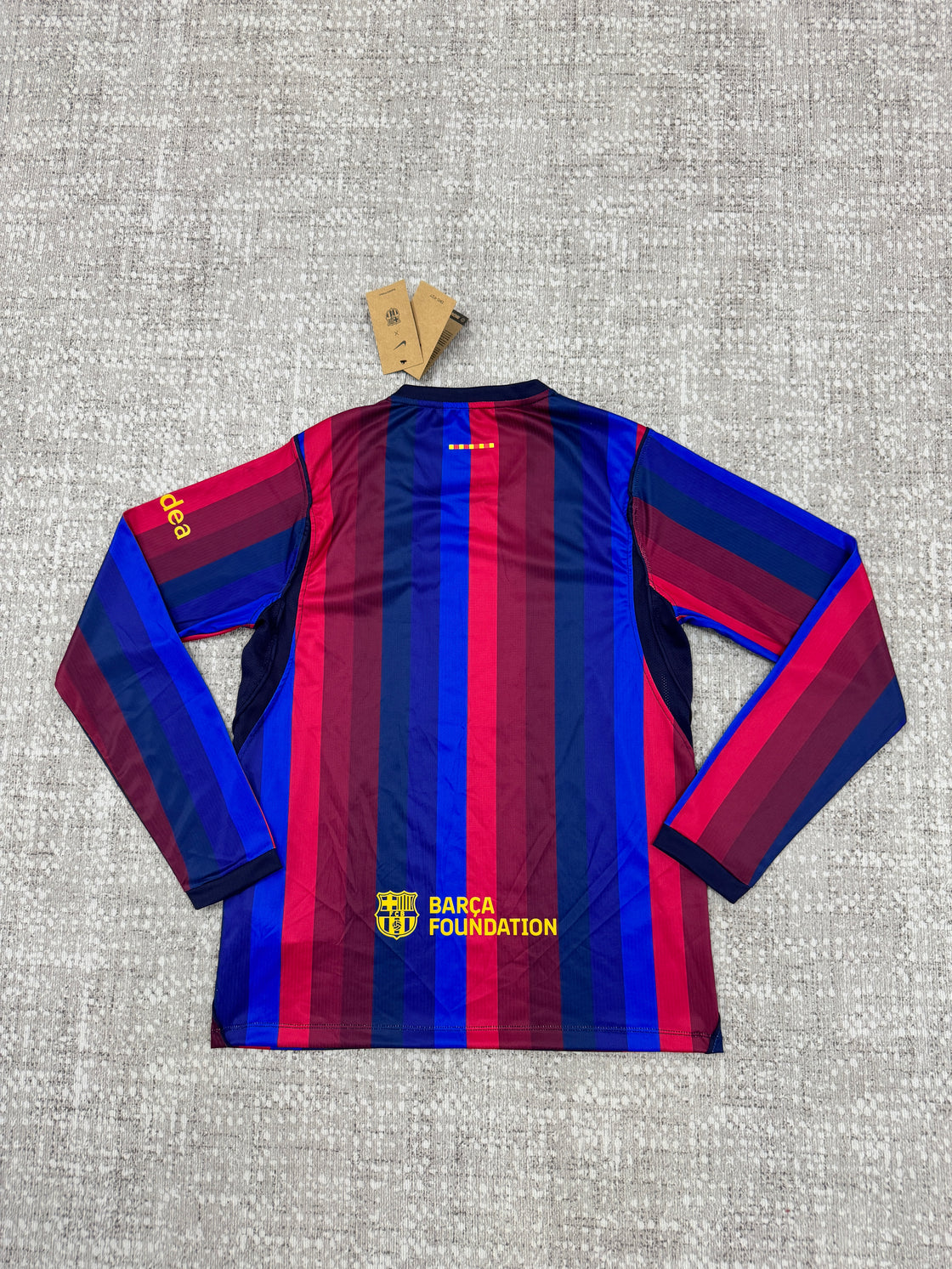 Maillot FC Barcelone Domicile Manches Longues 2025-2026