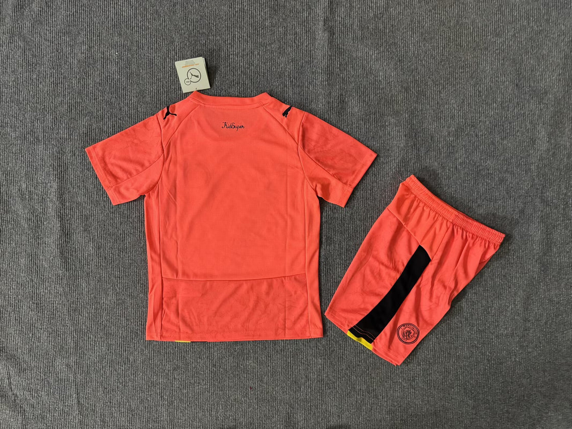 Kit Enfant Manchester City Édition Spéciale Neon Sun 2025-2026