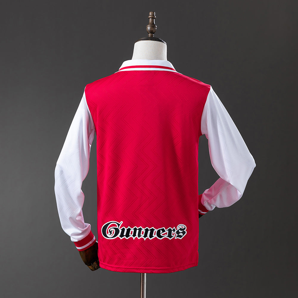 Maillot Rétro Manches Longues Arsenal Domicile 1996-1997