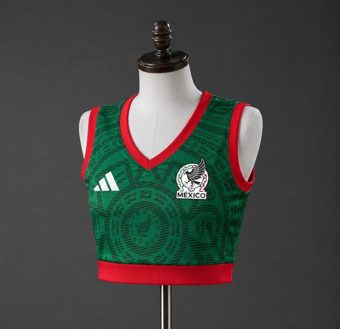 Maillot Mexique Crop Top 2025-2026