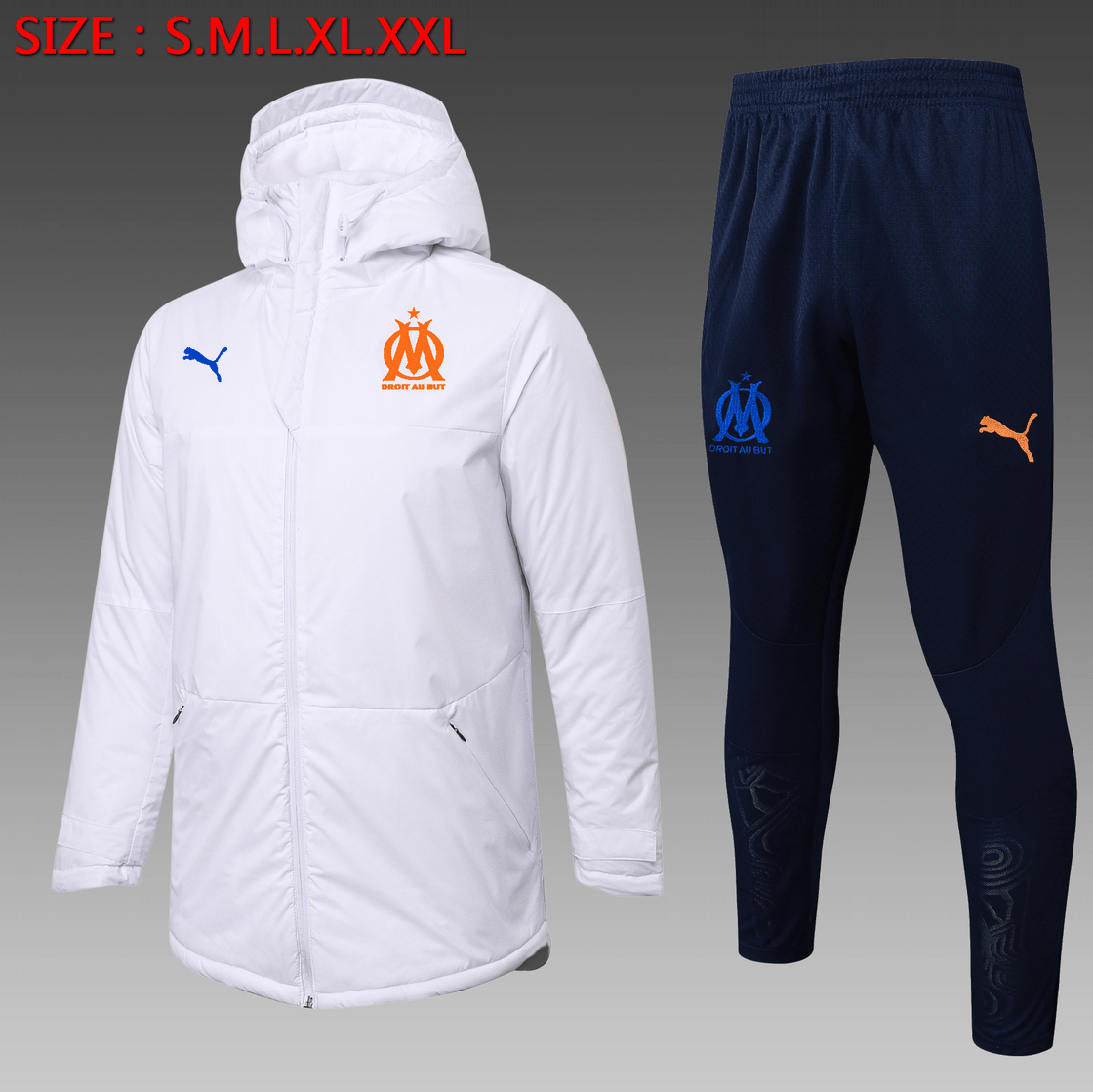 Kit Survêtement Olympique De Marseille 2025-2026