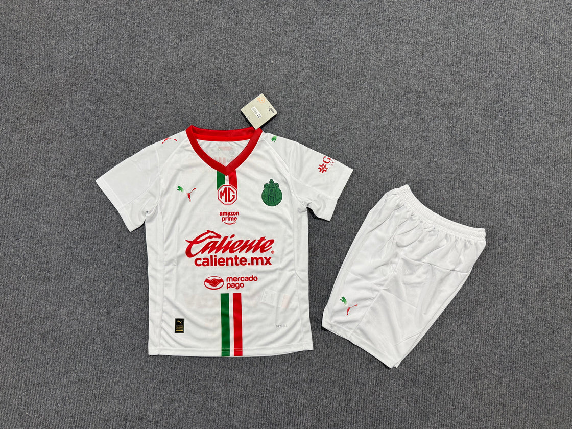 Kit Enfant Chivas De Guadalajara Extérieur 2025-2026