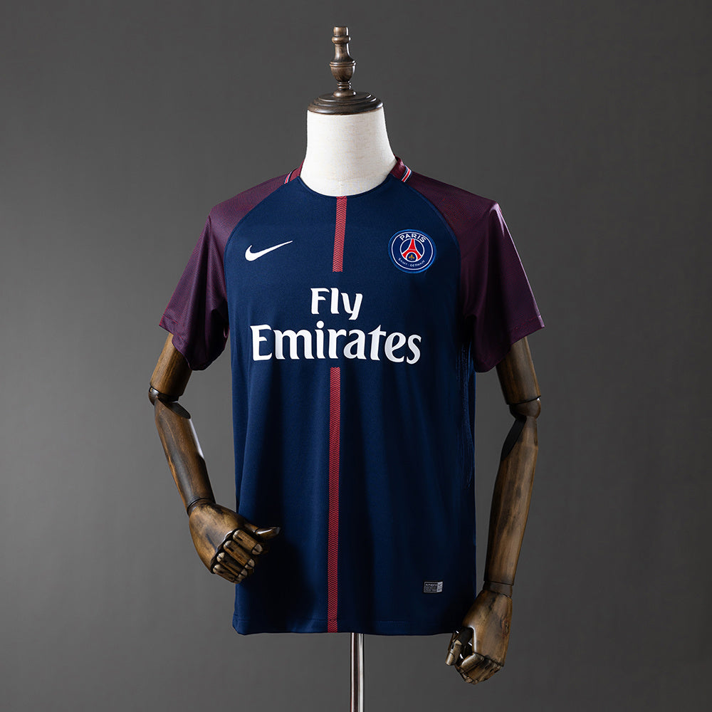 Maillot Rétro Paris Saint-Germain Domicile 2017-2018