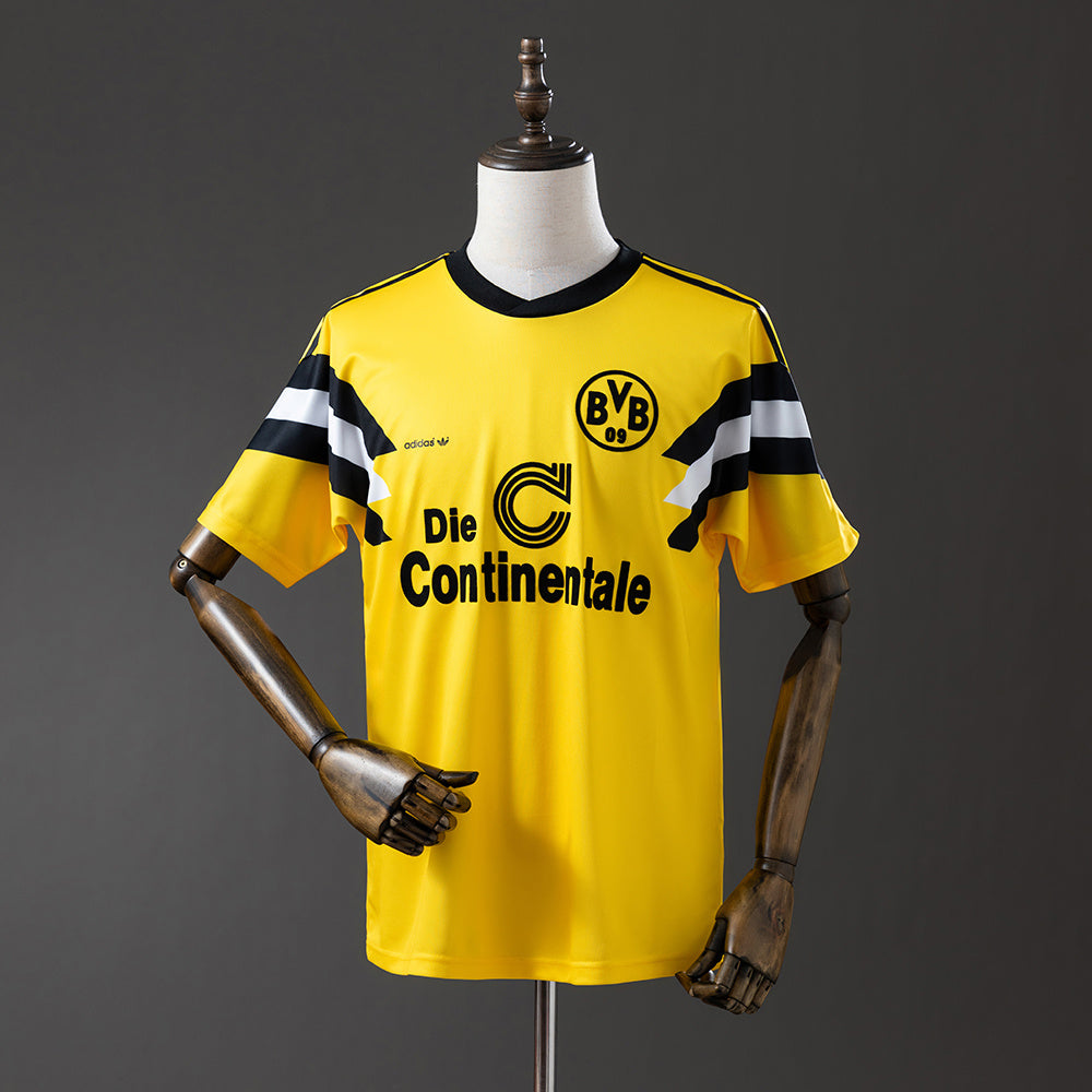 Maillot Rétro Borussia Dortmund Domicile 1989-1990