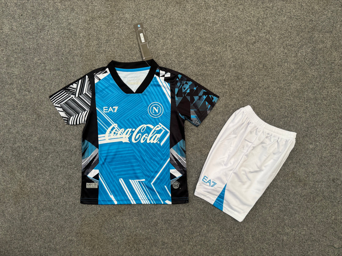 Kit Enfant Naples Avant Match 2024-2025