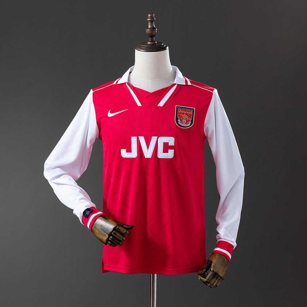 Maillot Rétro Manches Longues Arsenal Domicile 1996-1997