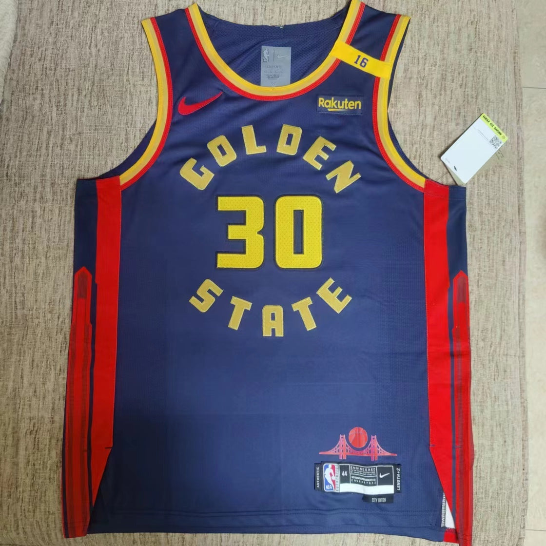 Maillot Golden State Warriors Stephen Curry 2024-2025
