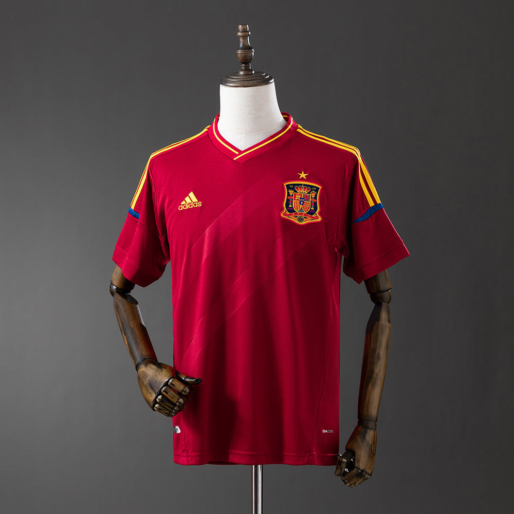 Maillot Rétro Espagne Domicile 2012-2013