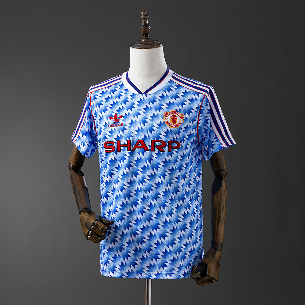 Maillot Rétro Manchester United Extérieur 1990-1991