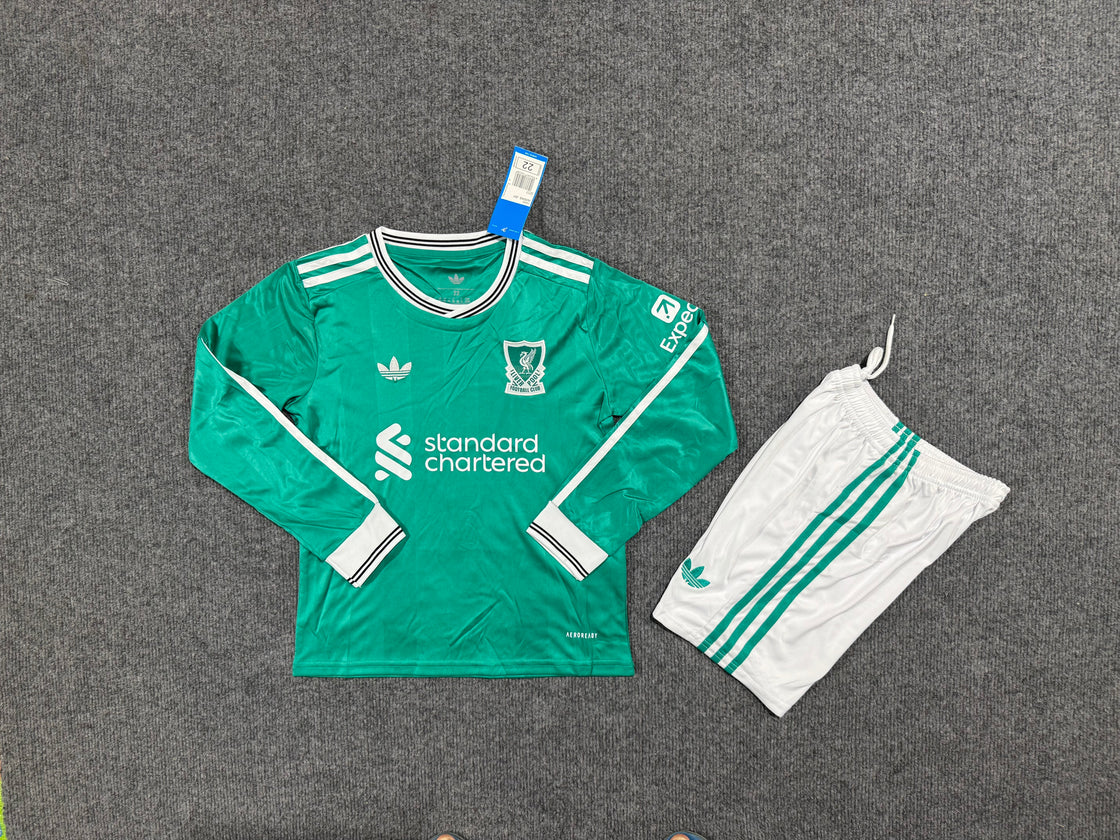 Kit Enfant Liverpool Third Manches Longues 2025-2026