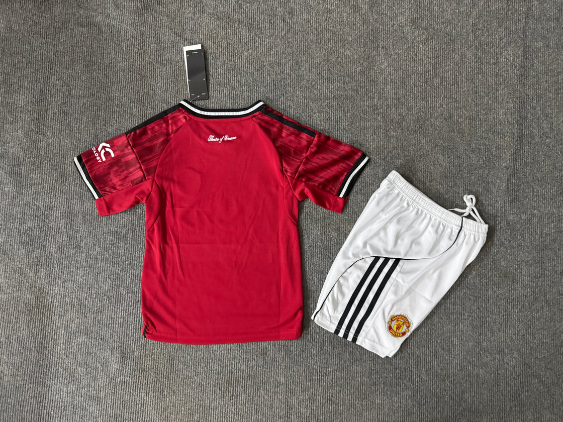 Kit Enfant Manchester United Domicile 2025-2026