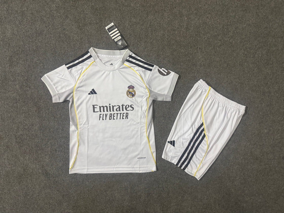 Kit Enfant Real Madrid Domicile 2025-2026