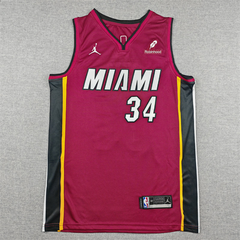 Maillot Miami Heat Giannis Antetokounmpo 2024-2025
