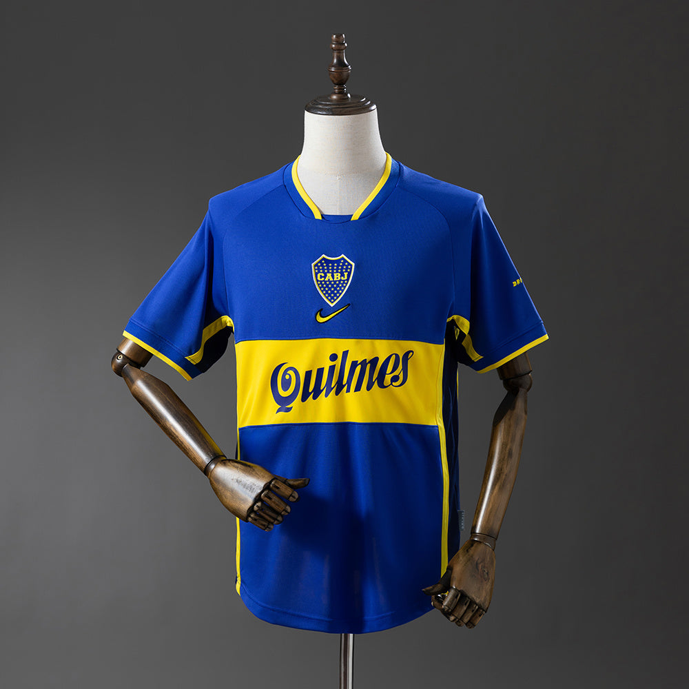 Maillot Rétro Boca Juniors Domicile 2001-2002