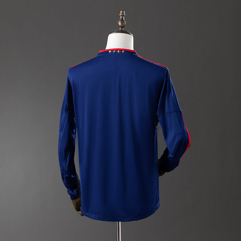 Maillot Rétro Manches Longues Espagne Extérieur 2010-2011
