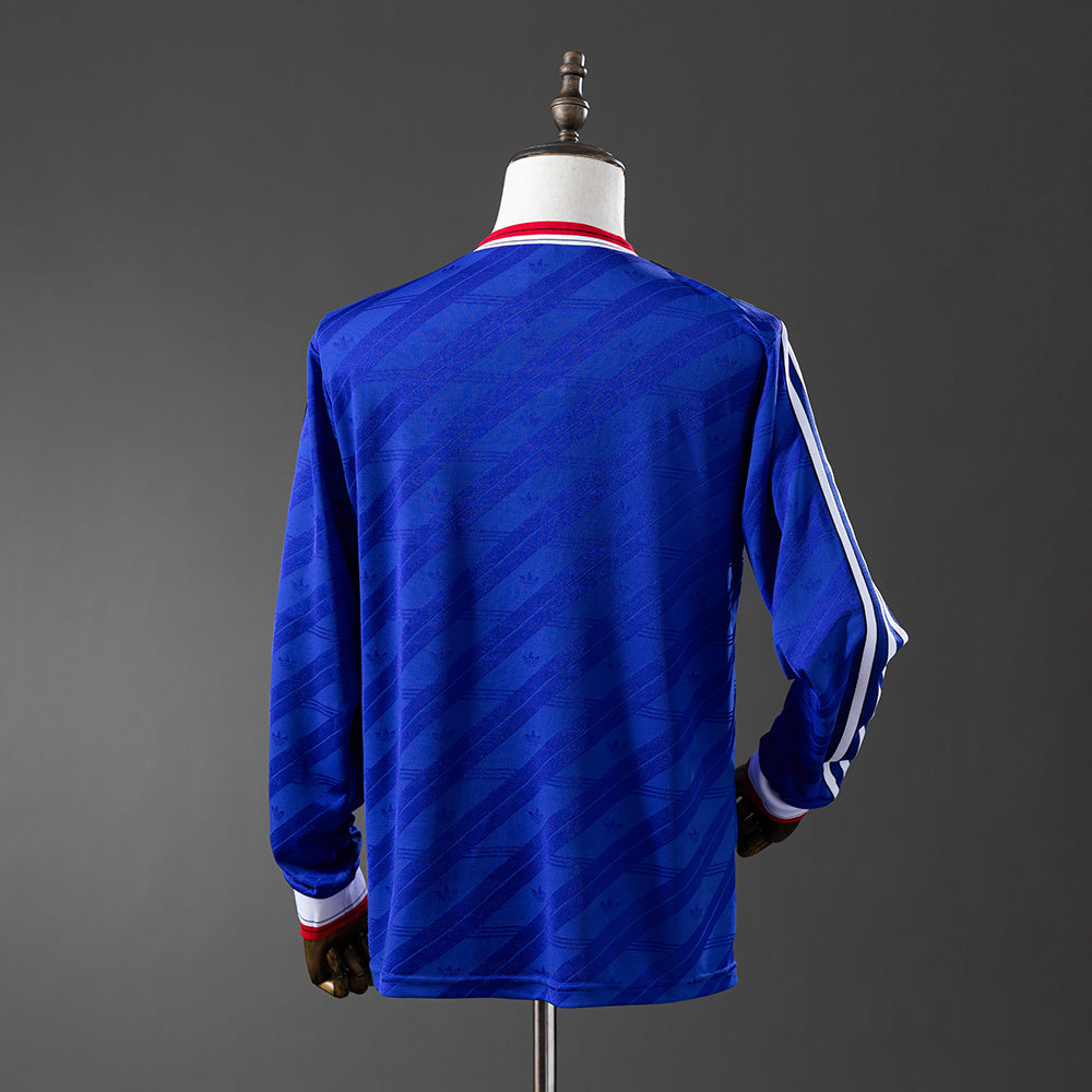 Maillot Rétro Manches Longues Manchester United Extérieur 1986-1987
