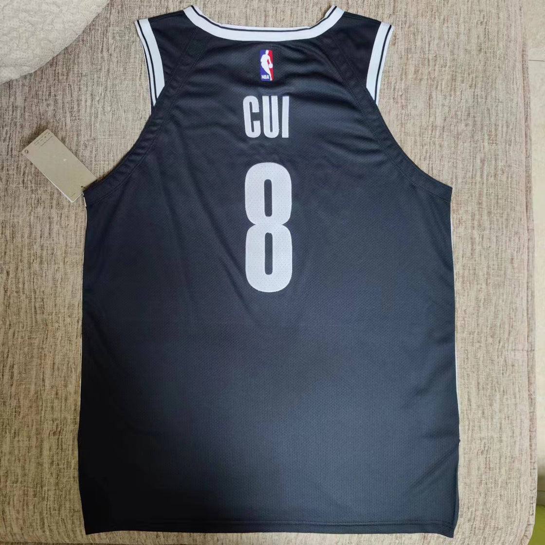 Maillot Brooklyn Nets Yongxi Cui 2024-2025