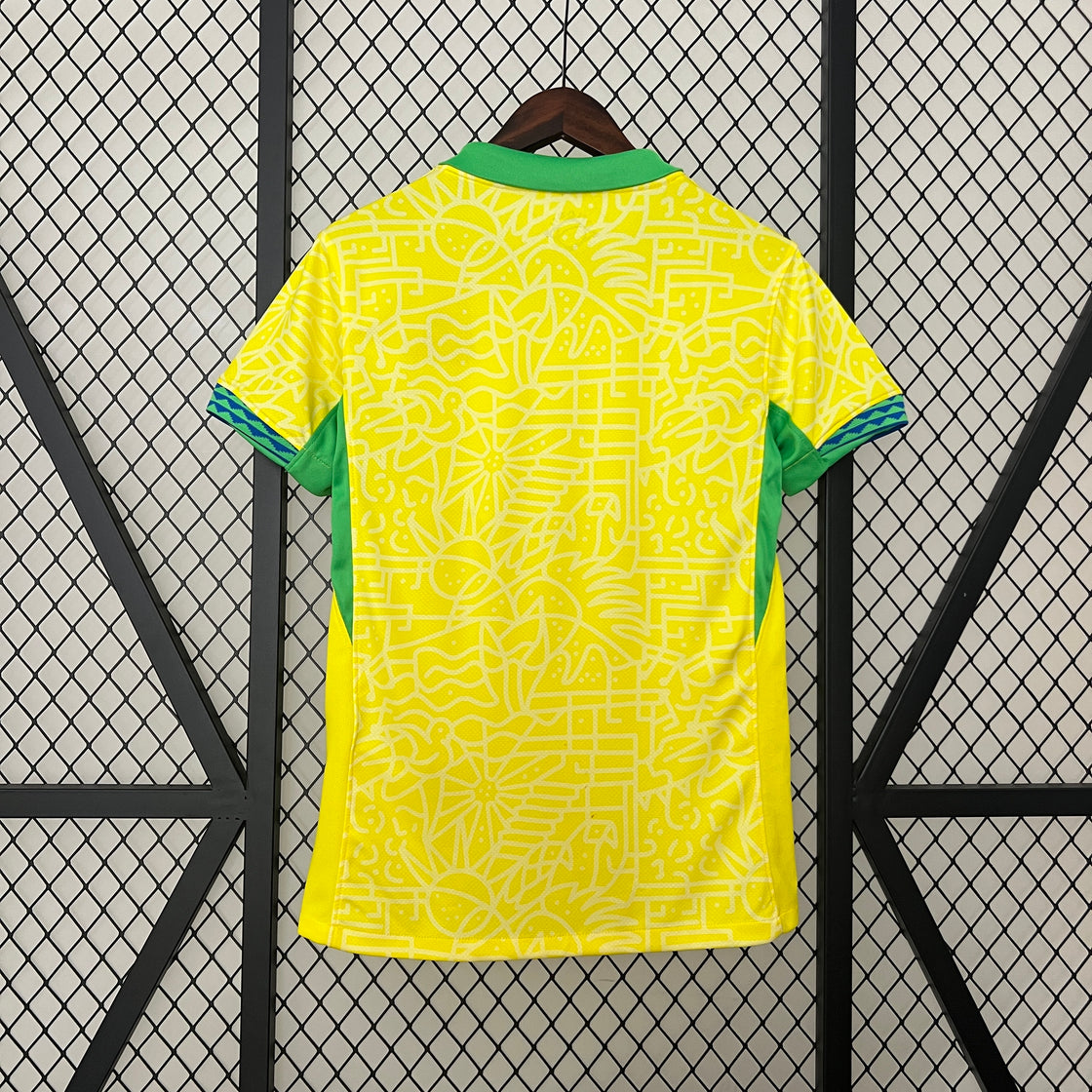 Maillot Brésil Domicile Femme 2024-2025