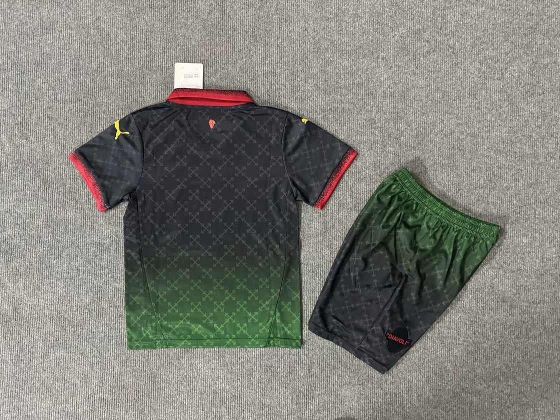 Kit Enfant AC Milan Fourth 2024-2025