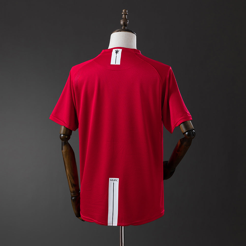 Maillot Rétro Manchester United Domicile 2007-2008