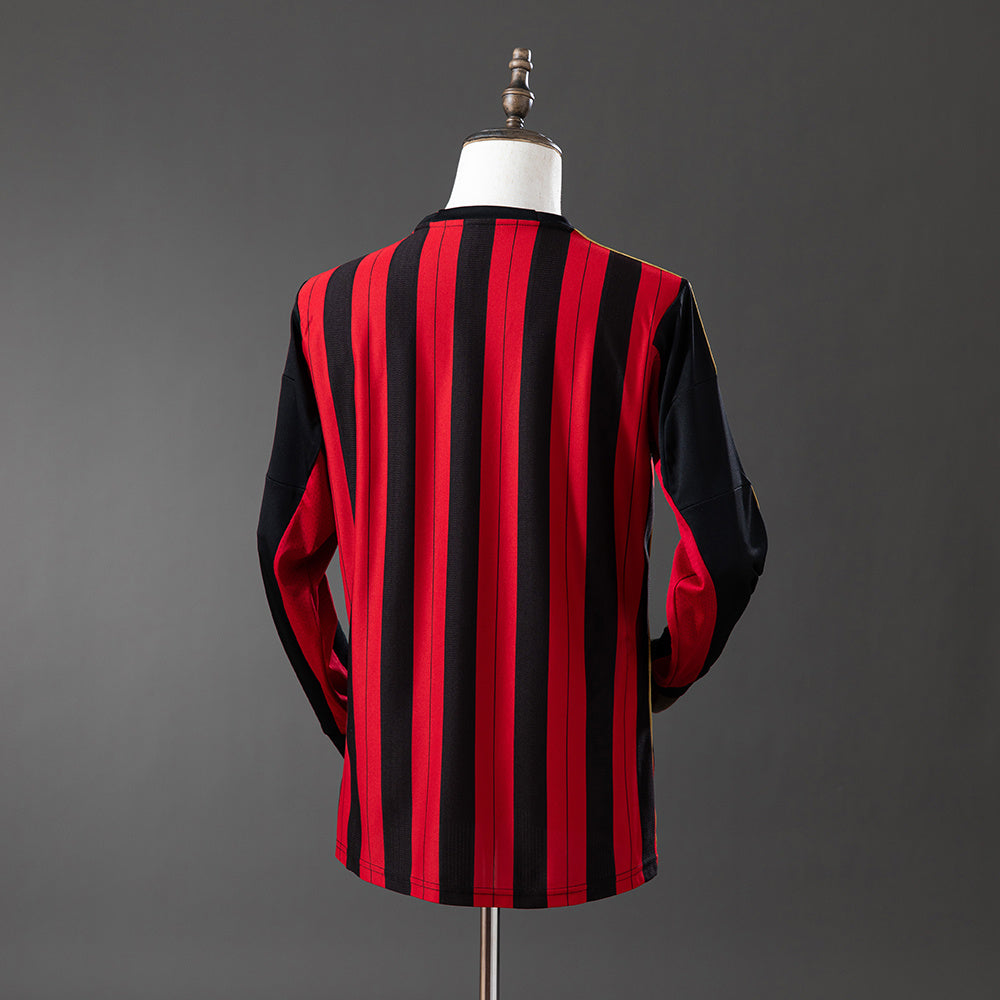 Maillot Rétro Manches Longues AC Milan Domicile 2013-2014