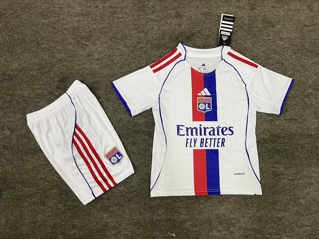 Kit Enfant Olympique Lyonnais Domicile 2025-2026