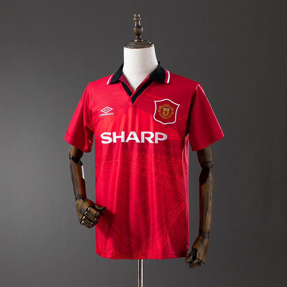 Maillot Rétro Manchester United Domicile 1994-1996