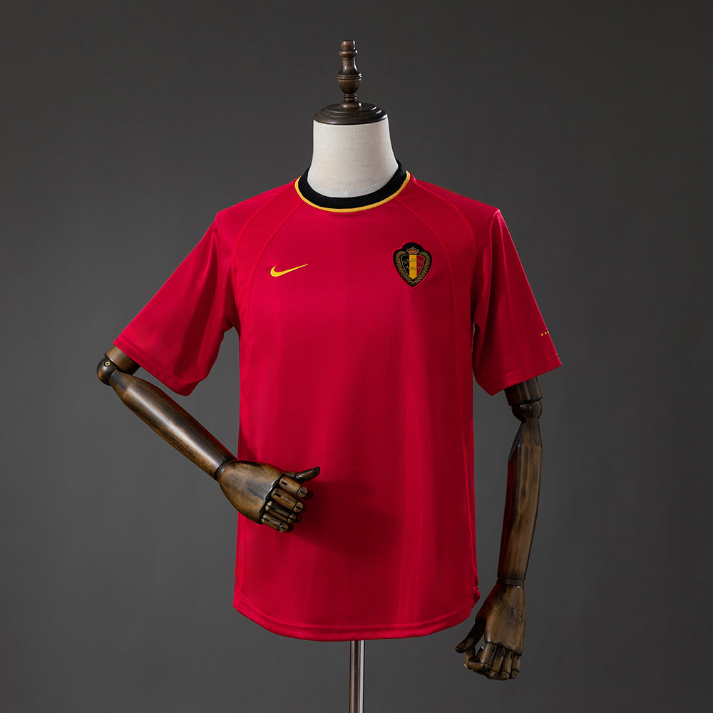 Maillot Rétro Belgique Domicile 2000-2001