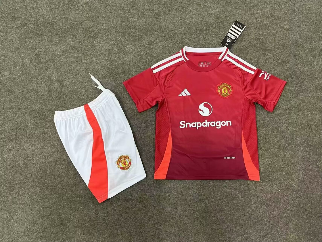 Kit Enfant Manchester United Domicile 2024-2025