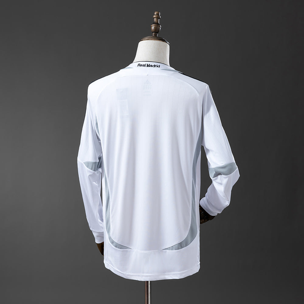 Maillot Rétro Manches Longues Real Madrid Domicile 2006-2007