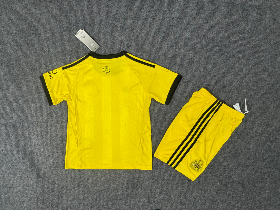 Kit Enfant Newcastle United Gardien Jaune 2025-2026