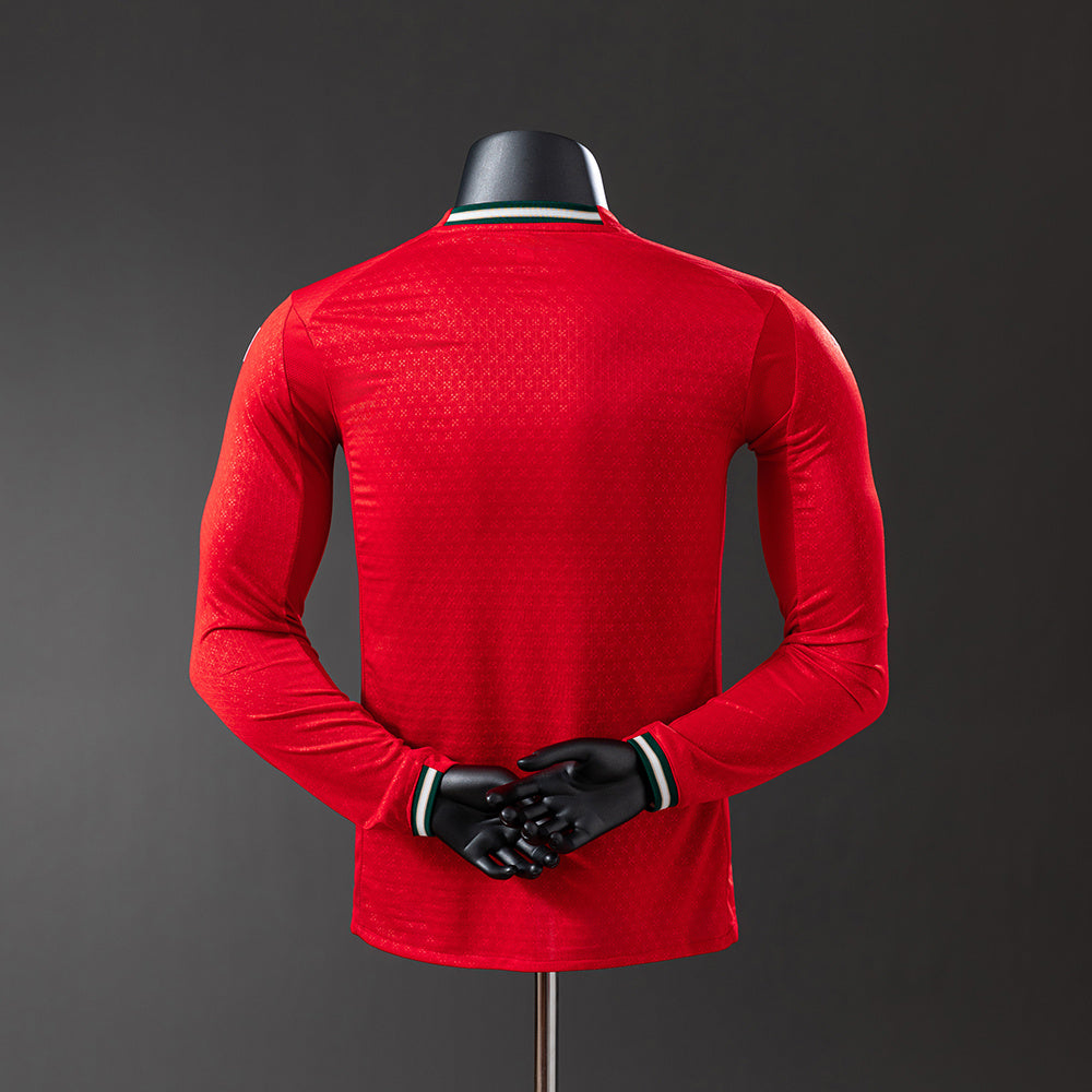 Maillot Rétro Manches Longues Portugal Domicile 2025-2026