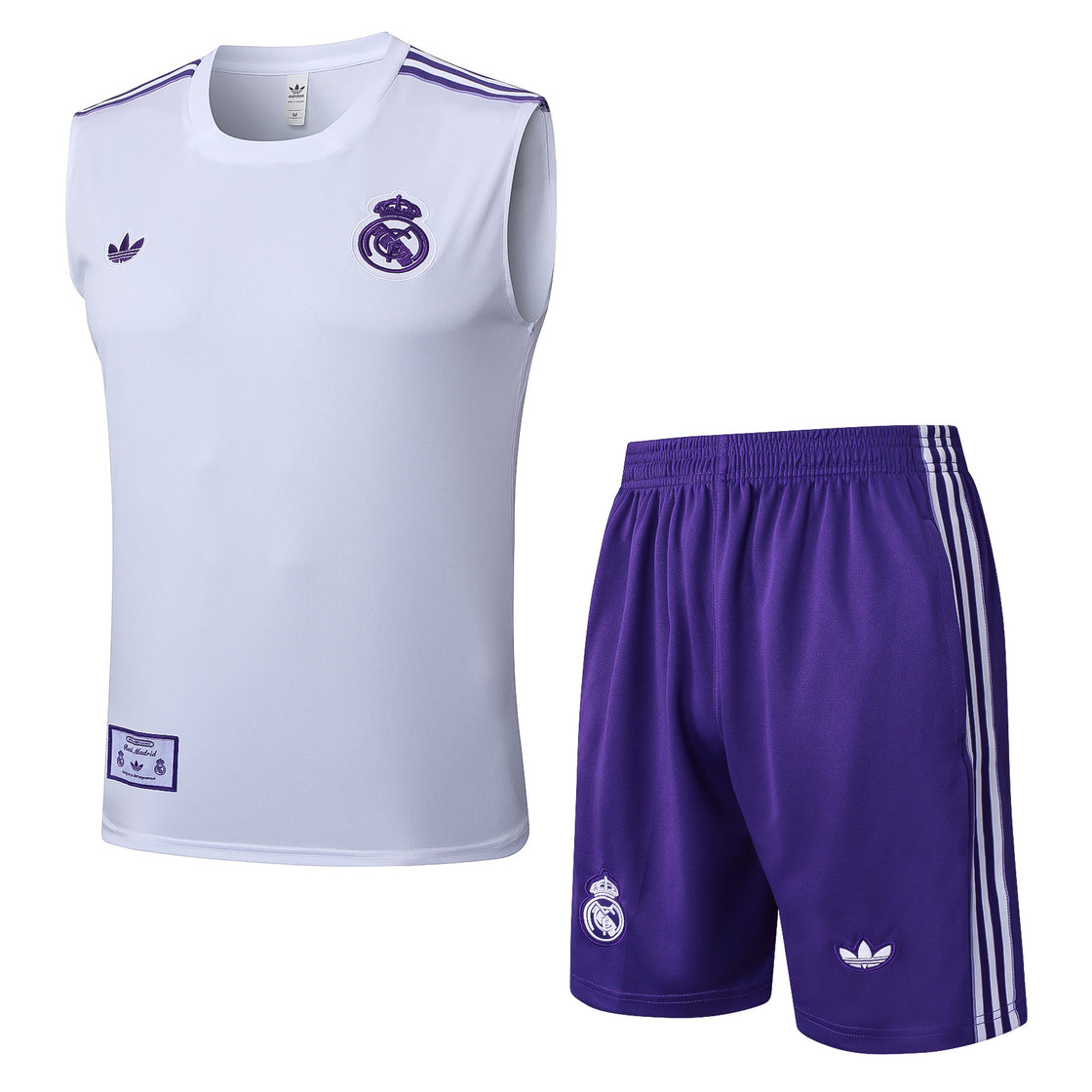 Kit Training Real Madrid Sans Manches 2025-2026