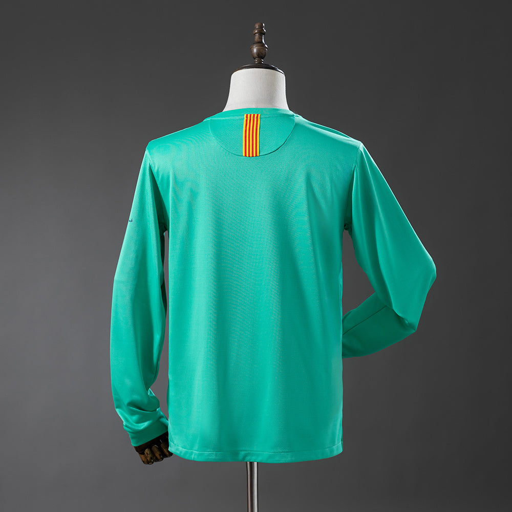 Maillot Rétro Manches Longues FC Barcelone Extérieur 2010-2011