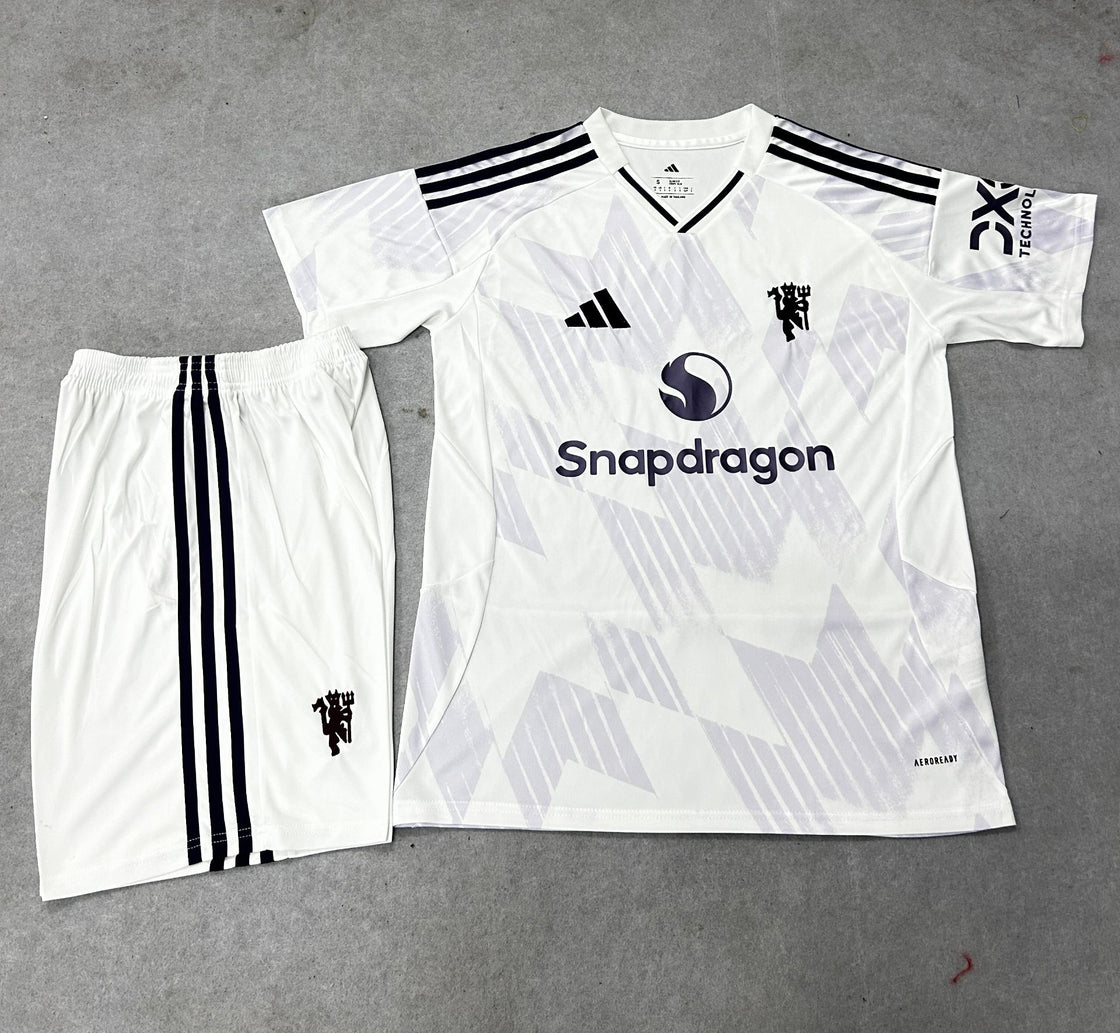 Kit Enfant Manchester United Extérieur 2025-2026