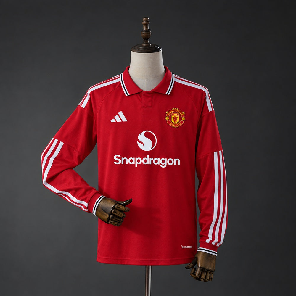 Pull Manchester United Domicile Manches Longues 2026-2027