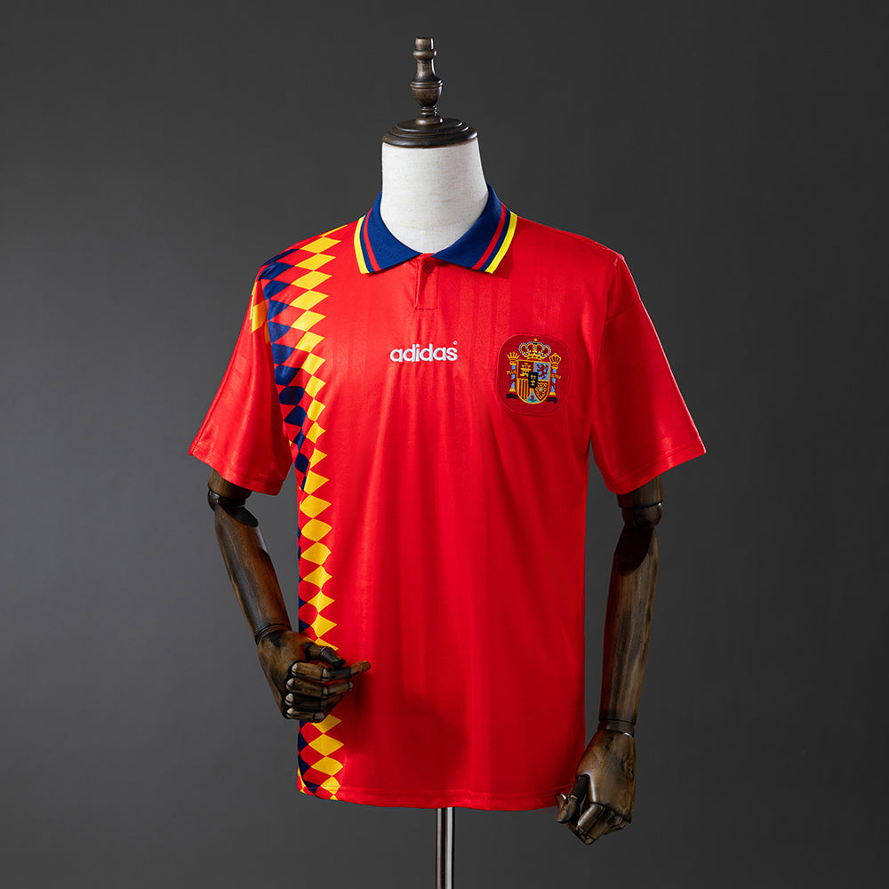 Maillot Rétro Espagne Domicile 1994-1995