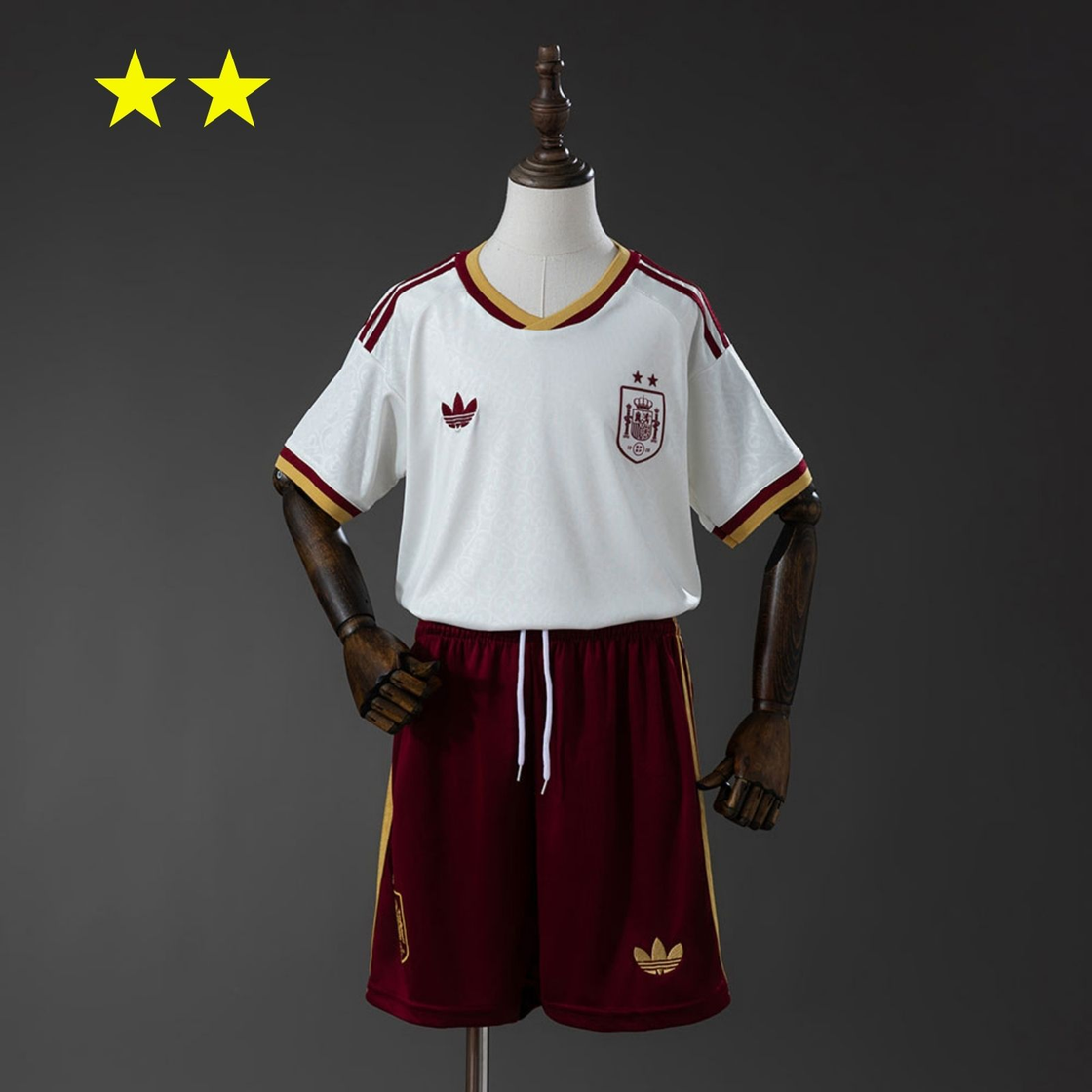 Kit Enfant Espagne Extérieur Double Étoiles Édition Champion 2026-2027