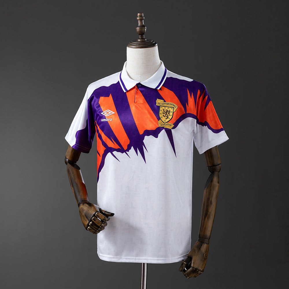 Maillot Rétro Écosse Extérieur 1991-1992