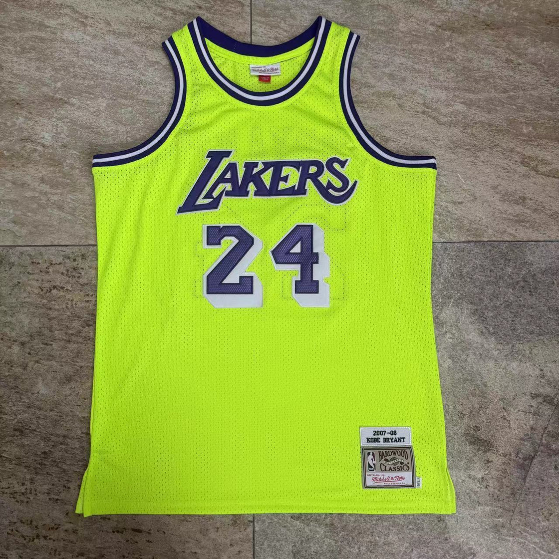 Maillot Los Angeles Lakers Kobe Bryant Rétro 2007-2008