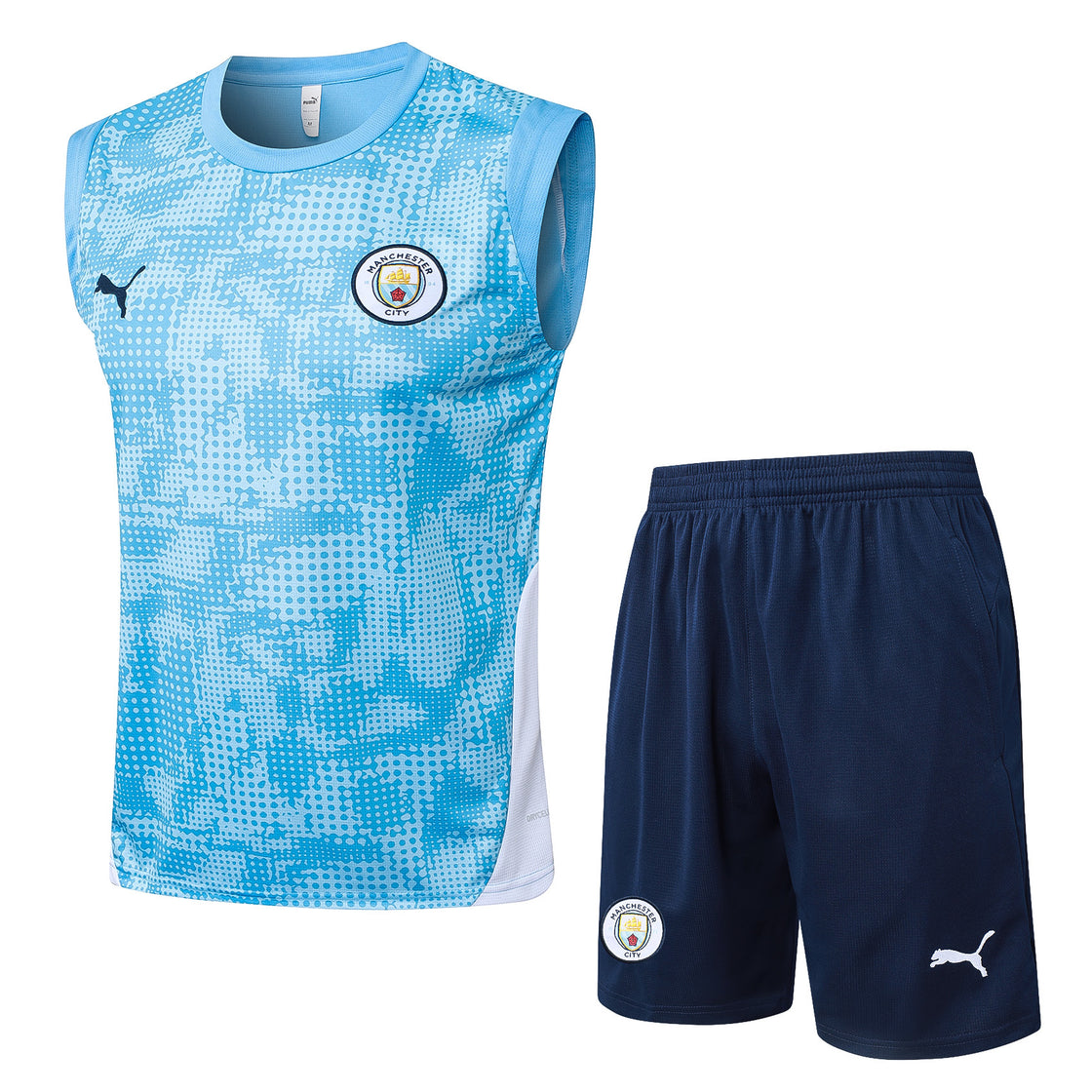 Kit Training Manchester City Sans Manches 2025-2026