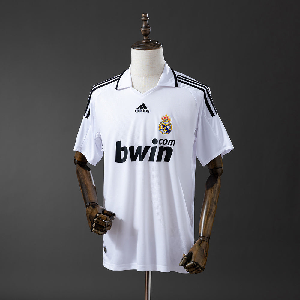 Maillot Rétro Real Madrid Domicile 2008-2009